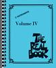 The Real Book - Volume 4 piano sheet music cover